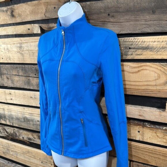 Lululemon Forme‎ Jacket *Brushed Beaming Blue Women’s Size 4 - Picture 4 of 8